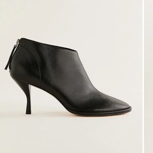 Reformation Gretel Ankle Boot Black - Size 7